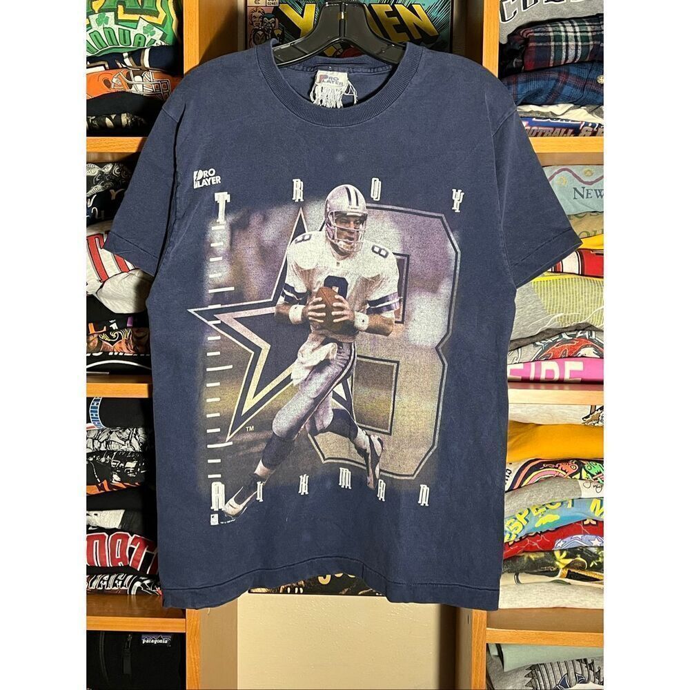 Vintage 90s NFL Dallas Cowboys Troy Aikman Tee